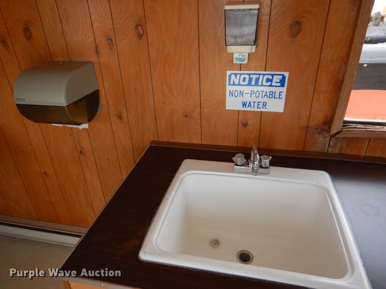 image for item JK9546 1997 Action Mobile Industries 830  jobsite trailer