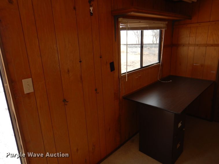 image for item JK9546 1997 Action Mobile Industries 830  jobsite trailer