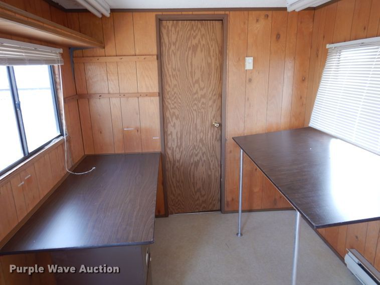 image for item JK9546 1997 Action Mobile Industries 830  jobsite trailer