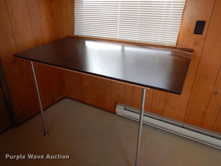 image for item JK9546 1997 Action Mobile Industries 830  jobsite trailer