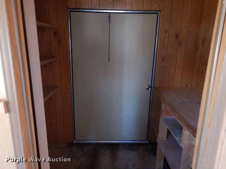 image for item JK9546 1997 Action Mobile Industries 830  jobsite trailer