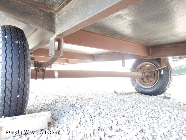 image for item JK9546 1997 Action Mobile Industries 830  jobsite trailer