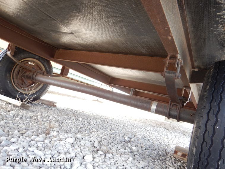 image for item JK9546 1997 Action Mobile Industries 830  jobsite trailer