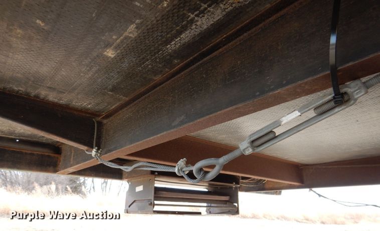 image for item JK9546 1997 Action Mobile Industries 830  jobsite trailer