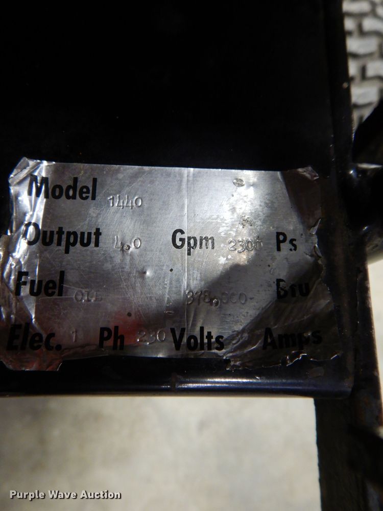 image for item JK9547 Aaladin 1440  pressure washer