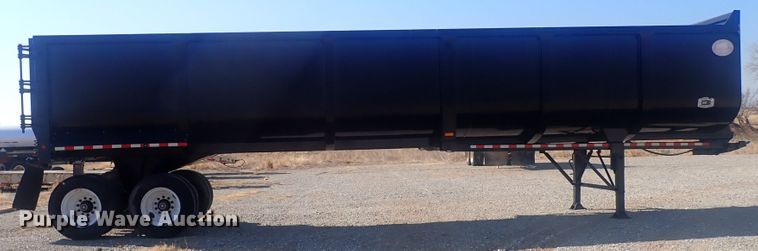 image for item JO9647 2014 CTS Scrap Master EHRD-40  end dump trailer