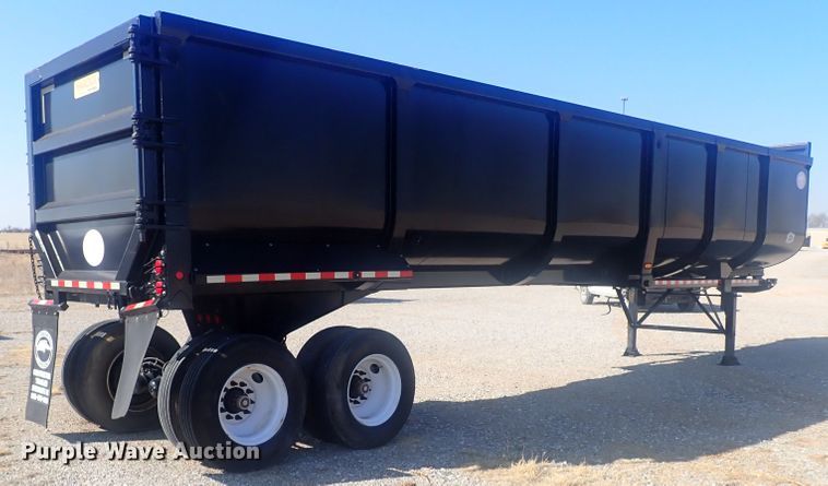 image for item JO9647 2014 CTS Scrap Master EHRD-40  end dump trailer