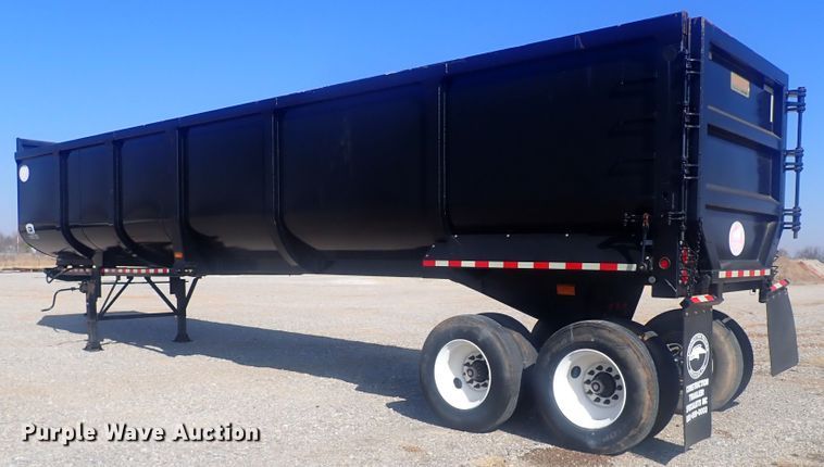 image for item JO9647 2014 CTS Scrap Master EHRD-40  end dump trailer