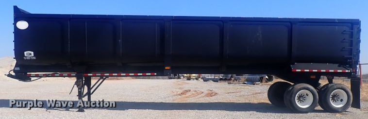 image for item JO9647 2014 CTS Scrap Master EHRD-40  end dump trailer