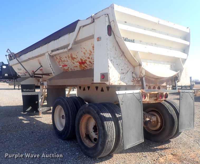 image for item JO9648 2001 Midland  end dump trailer