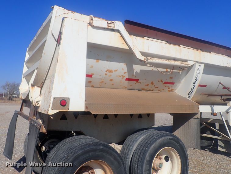image for item JO9648 2001 Midland  end dump trailer
