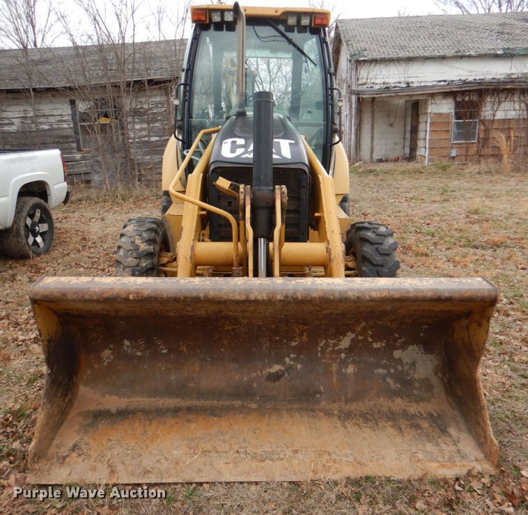 image for item JS9605 2007 Caterpillar 420E  backhoe