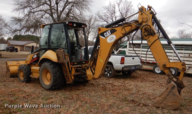 image for item JS9605 2007 Caterpillar 420E  backhoe