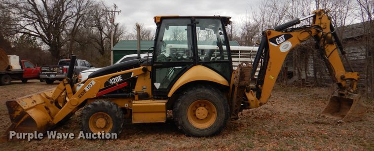 image for item JS9605 2007 Caterpillar 420E  backhoe