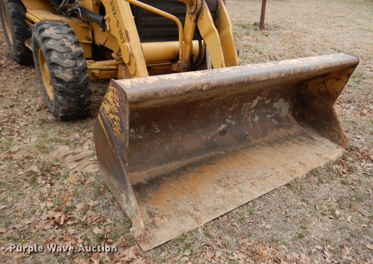 image for item JS9605 2007 Caterpillar 420E  backhoe