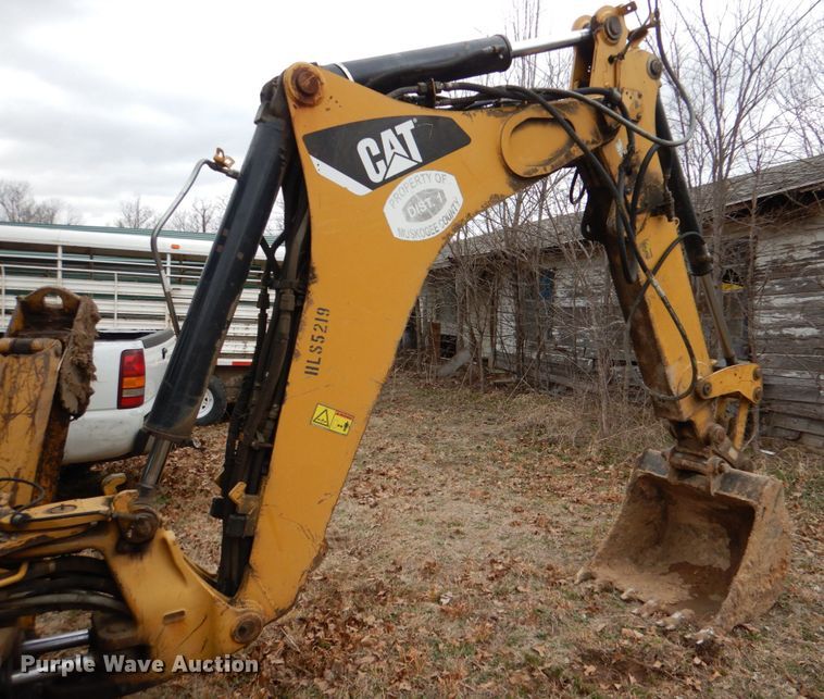 image for item JS9605 2007 Caterpillar 420E  backhoe