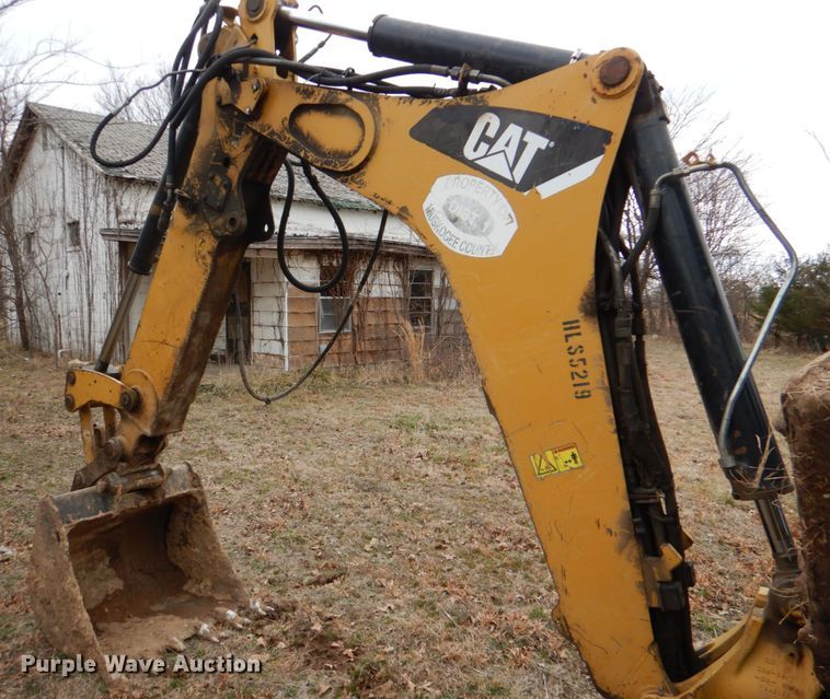 image for item JS9605 2007 Caterpillar 420E  backhoe