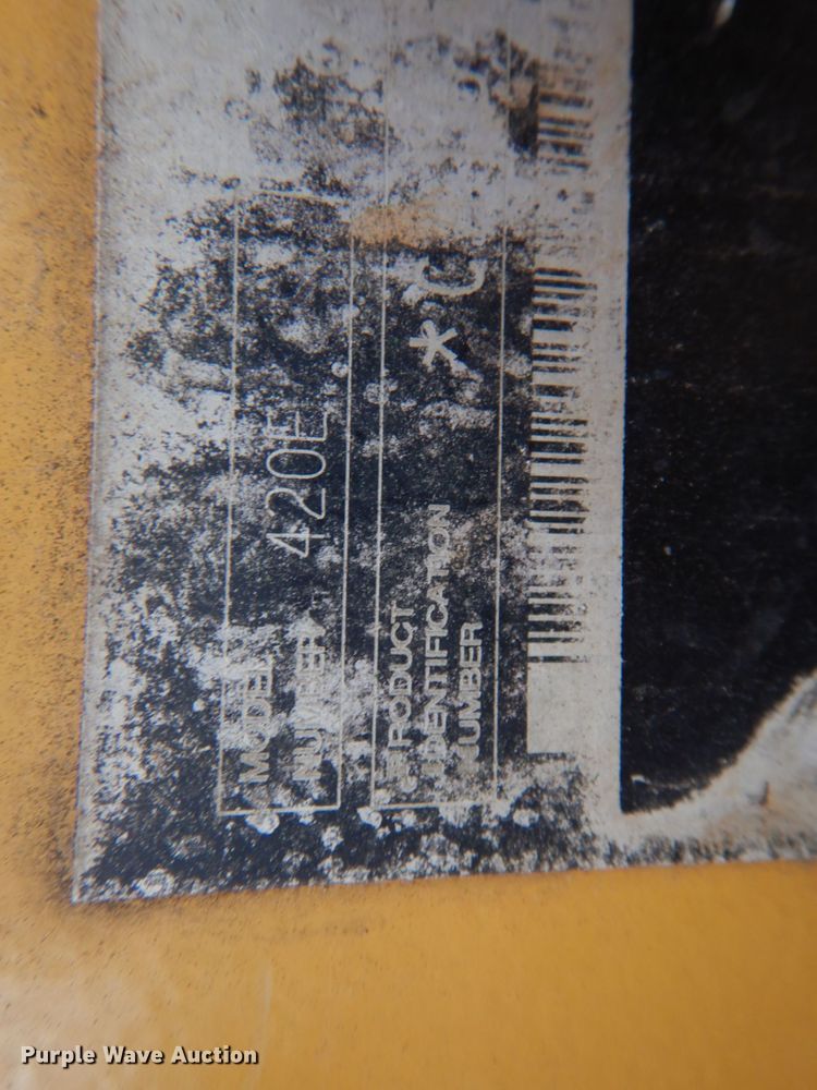 image for item JS9605 2007 Caterpillar 420E  backhoe