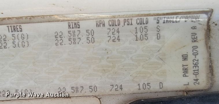 image for item JS9635 2007 Sterling LT8500  dump truck