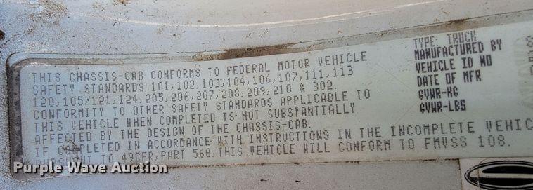 image for item JS9635 2007 Sterling LT8500  dump truck