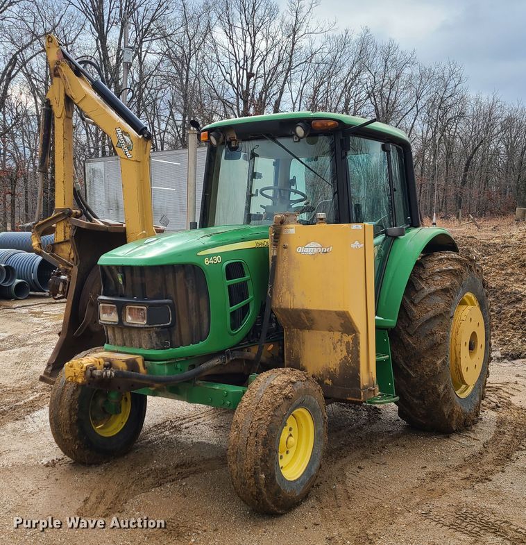 image for item KG9619 2009 John Deere 6430  MFWD tractor