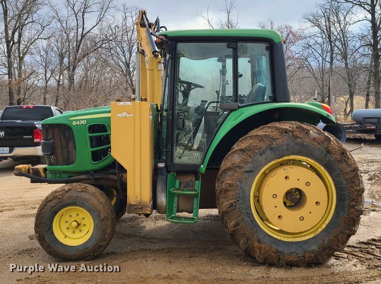 image for item KG9619 2009 John Deere 6430  MFWD tractor