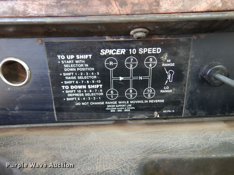 image for item KJ9585 1998 International 9400  dump truck