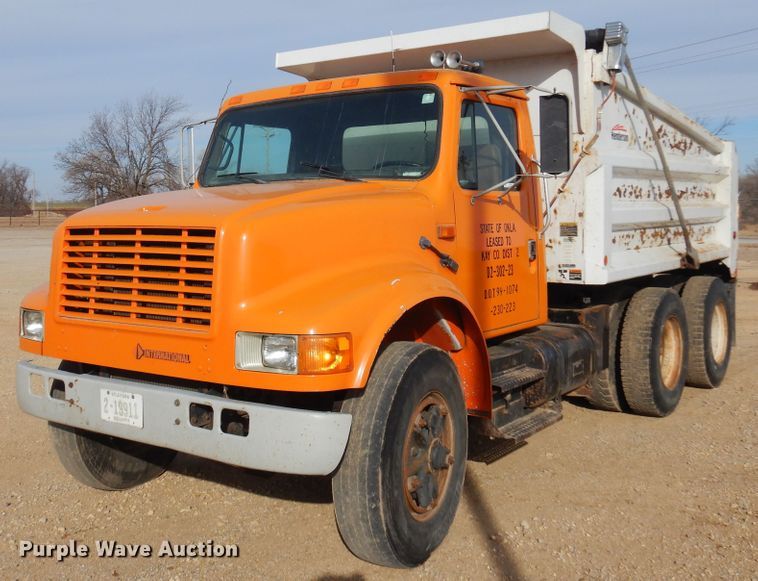 image for item KJ9586 1991 International 4900  dump truck