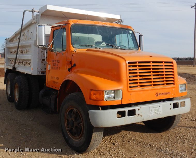 image for item KJ9586 1991 International 4900  dump truck