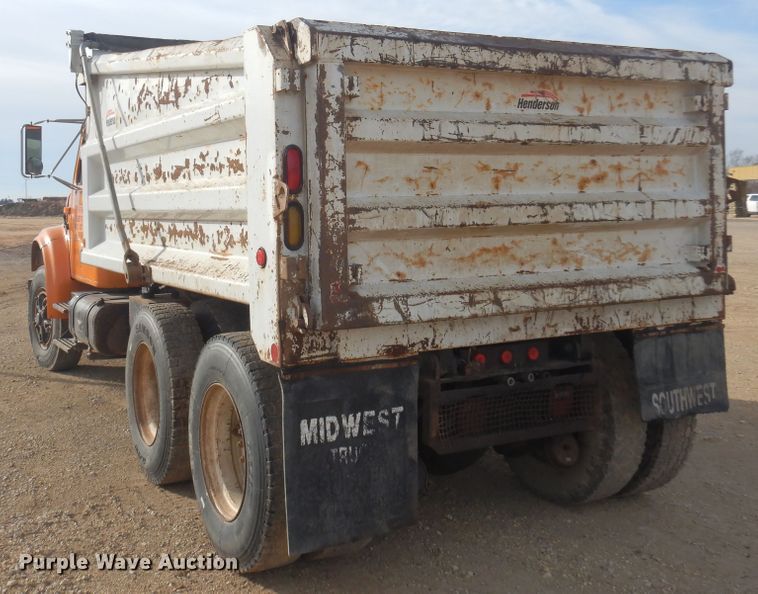 image for item KJ9586 1991 International 4900  dump truck