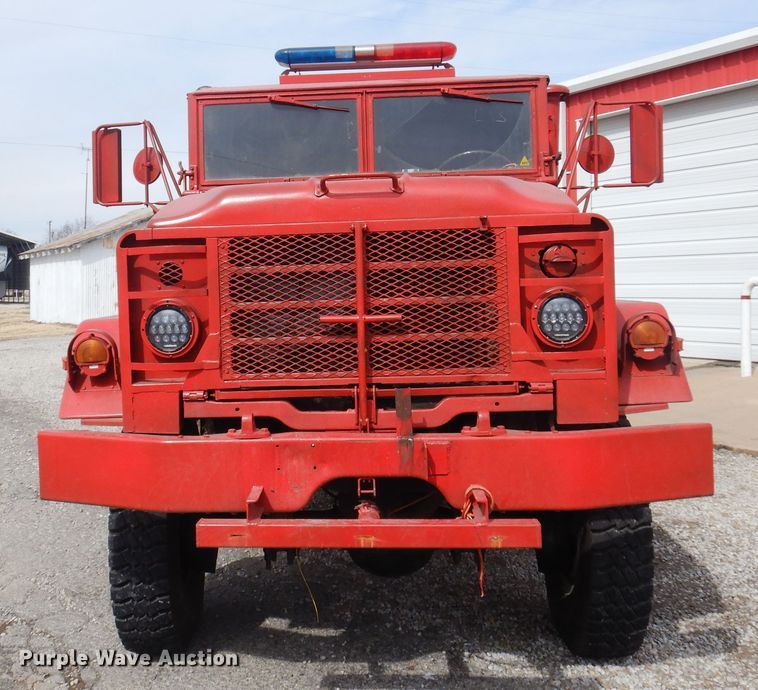 image for item KJ9588 1984 Am General M923  brush fire truck
