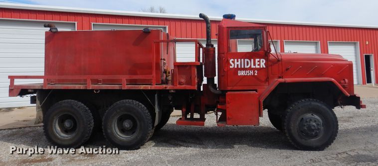 image for item KJ9588 1984 Am General M923  brush fire truck