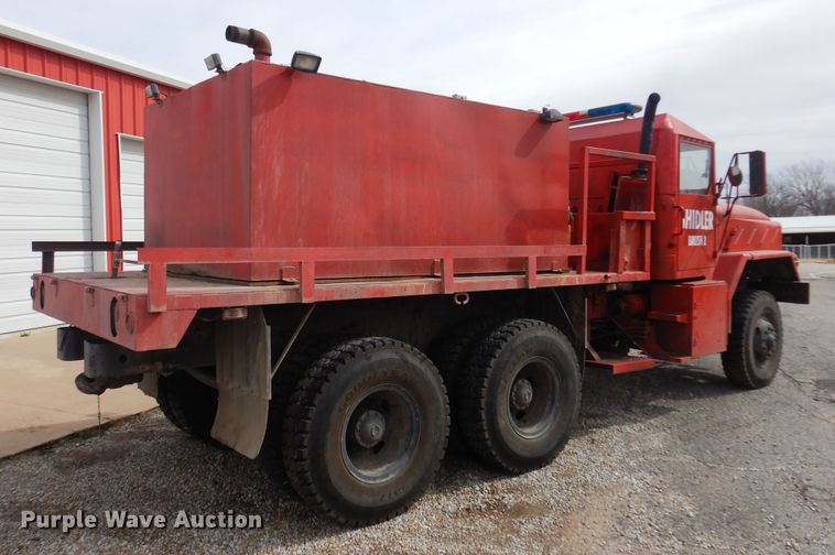 image for item KJ9588 1984 Am General M923  brush fire truck