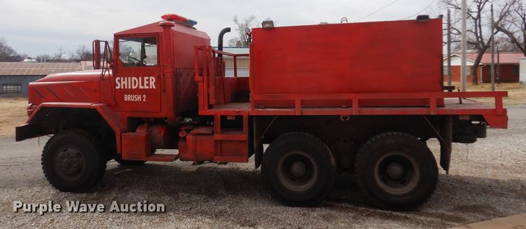 image for item KJ9588 1984 Am General M923  brush fire truck