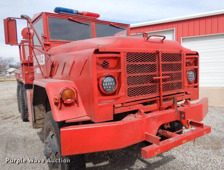 image for item KJ9588 1984 Am General M923  brush fire truck