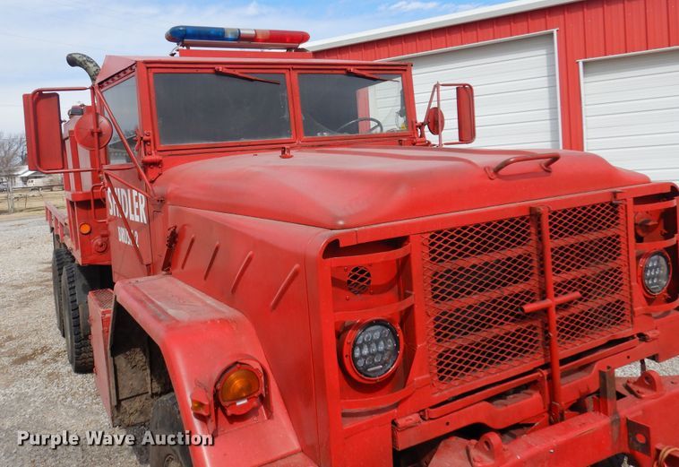 image for item KJ9588 1984 Am General M923  brush fire truck