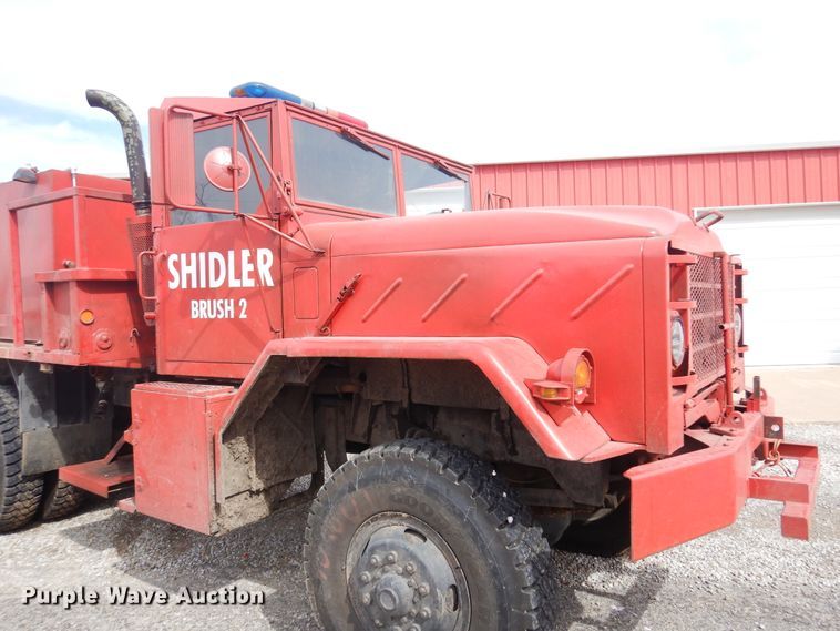 image for item KJ9588 1984 Am General M923  brush fire truck