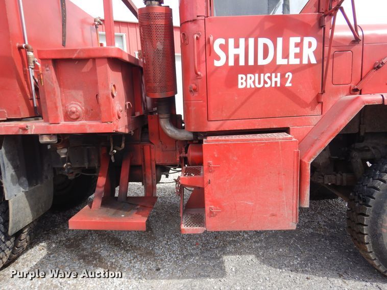 image for item KJ9588 1984 Am General M923  brush fire truck