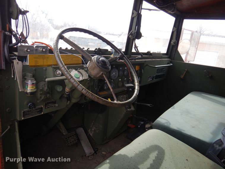 image for item KJ9588 1984 Am General M923  brush fire truck