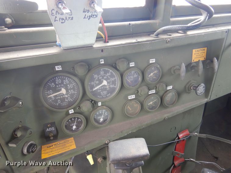 image for item KJ9588 1984 Am General M923  brush fire truck