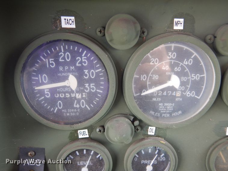 image for item KJ9588 1984 Am General M923  brush fire truck