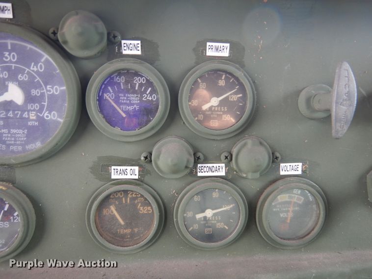 image for item KJ9588 1984 Am General M923  brush fire truck