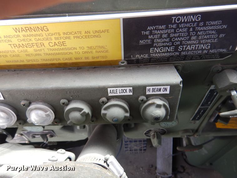 image for item KJ9588 1984 Am General M923  brush fire truck