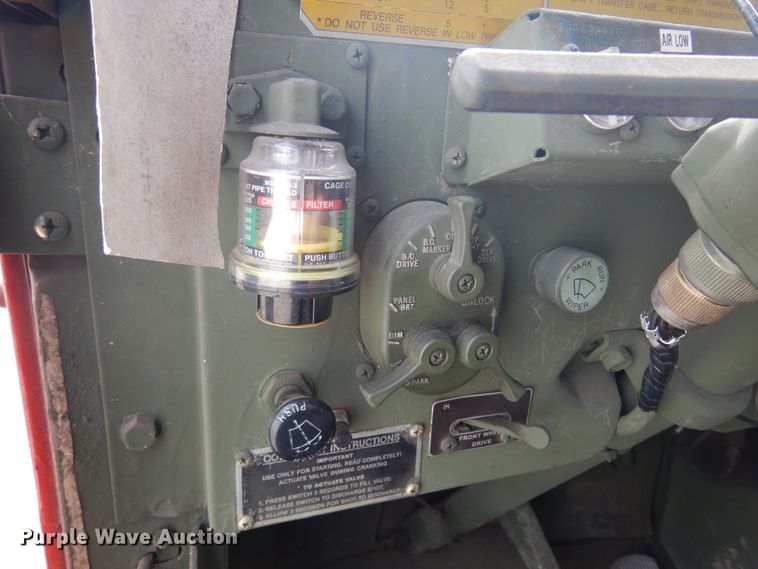 image for item KJ9588 1984 Am General M923  brush fire truck