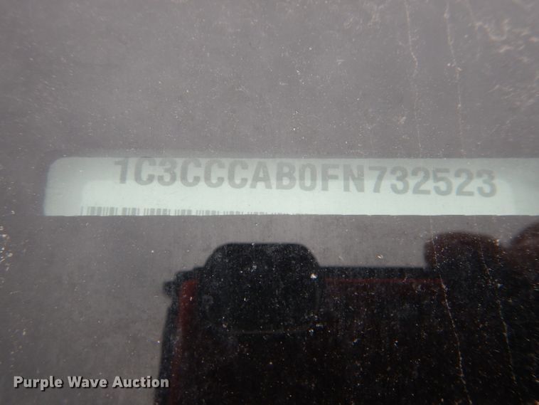 image for item LJ9839 2015 Chrysler 200