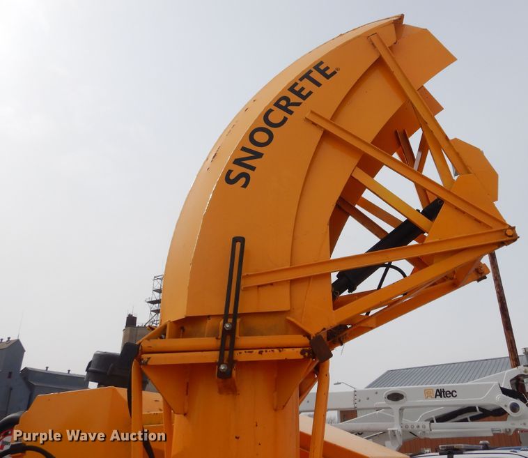 image for item MX9875 Fair Snocrete 842SI snow blower