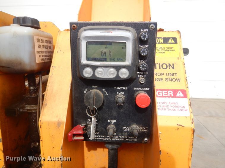 image for item MX9875 Fair Snocrete 842SI snow blower