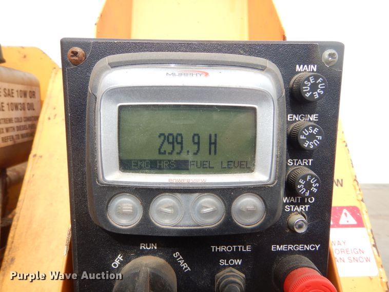 image for item MX9875 Fair Snocrete 842SI snow blower