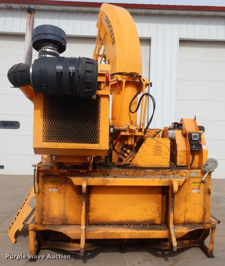 image for item MX9875 Fair Snocrete 842SI snow blower