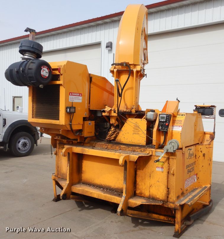 image for item MX9875 Fair Snocrete 842SI snow blower